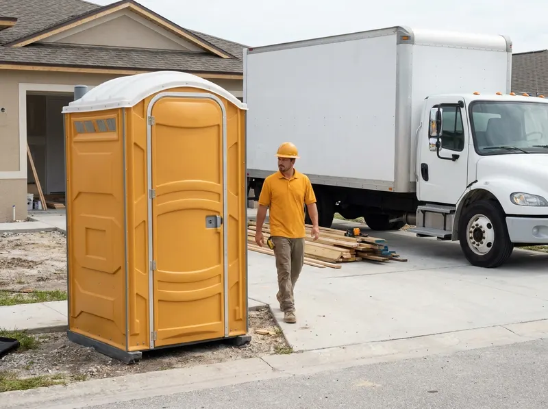 Construction Site Porta Potty Rental in Palm Bay, FL