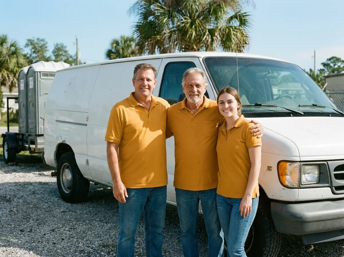 Porta Potty Rental Palm Bay FL porta potty rental team in Palm Bay, FL